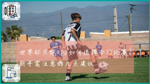 世界杯买球app如何选择冷门比赛？新手需注意的几点建议